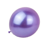 Metallic Latex Balloons 12 Inch Chrome Party Balloons for Birthday Wedding Decoration - Purple 50PCS