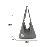 Womens Large Canvas Handbag Ladies Travel Messenger Shoulder Bag Hobo Tote Purse - Pink