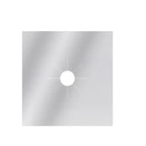 Gas Stove Burner Covers Reusable Hob Protectors Non Stick Liner Pad 4 Pcs - 4 PCS Silver