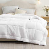 Luxury Hotel Quilt Core – Soft Microfiber Down Alternative Comforter for All Seasons - 180x210cm-Cotton