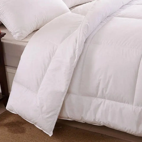 Luxury Hotel Quilt Core – Soft Microfiber Down Alternative Comforter for All Seasons - 180x210cm-Cotton