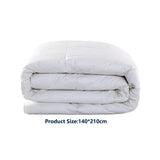 Luxury Hotel Quilt Core – Soft Microfiber Down Alternative Comforter for All Seasons - 210x210cm-Cotton