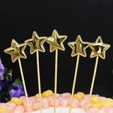 Happy Birthday Acrylic Cake Topper Cake Decoration Golden Silver Party - R20