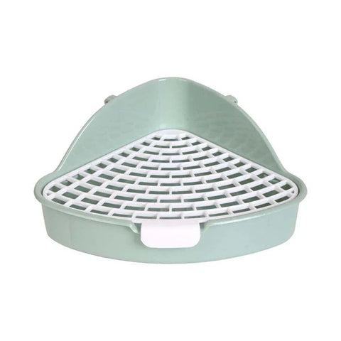Rabbit Litter Box And Small Animals Pet Toilet Pee Pad Supplies Potty Rabbit - Green