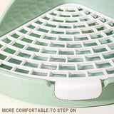 Rabbit Litter Box And Small Animals Pet Toilet Pee Pad Supplies Potty Rabbit - Green