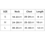 Rabbit Vest Harness Leash Lead Small Animal Pet Mesh Hamster Bunny Traction Rope L - Grey