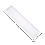 5PCS Silicone Bookmark Mould Rectangle Resin Craft Making Tool for DIY Projects