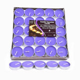 Tealight Candles 10 or 50 Pack Unscented Long Burning for Wedding Party Decor - Red- 4 Hours50PCS