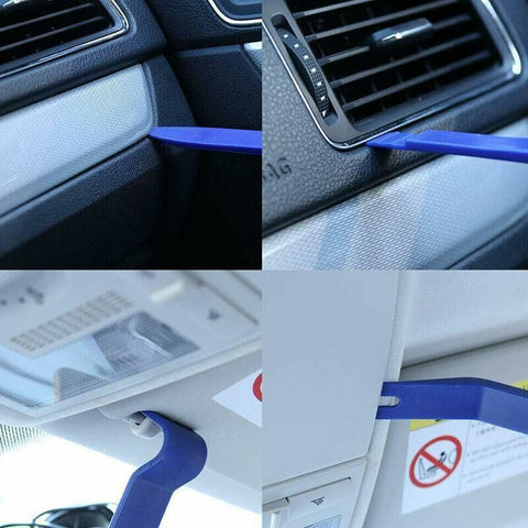 5Pcs Car Trim Removal Tool Auto Hand Tools Pry Bar Dash Panel Door Interior Kit