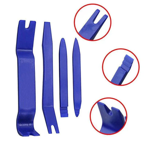 5Pcs Car Trim Removal Tool Auto Hand Tools Pry Bar Dash Panel Door Interior Kit