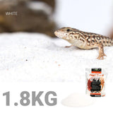 Reptile Sand Climbing Mat Pet Feeding Box Terrarium Landscaping Accessories - Orange