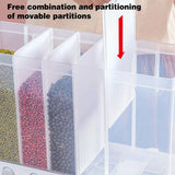 Wall-mounted Automatic Rice Dispenser Sealed Grain Plastic Storage Tank Grain
