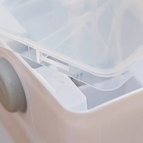 Wall-mounted Automatic Rice Dispenser Sealed Grain Plastic Storage Tank Grain