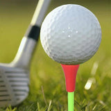83mm Rubber Golf Tees 30PCS - Colourful Durable Plastic Tees with Soft Cushion Top