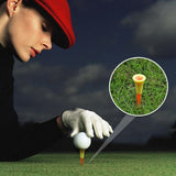 83mm Rubber Golf Tees 30PCS - Colourful Durable Plastic Tees with Soft Cushion Top