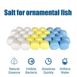 Aquarium Sea Salt Water Treatment Universal Powder For Fish Tank Purification - Yellow
