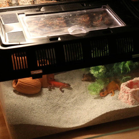 Pet Sand for Tortoises Snakes Lizards Spiders Multi-colour Reptile Habitat Decor - Grey Blue