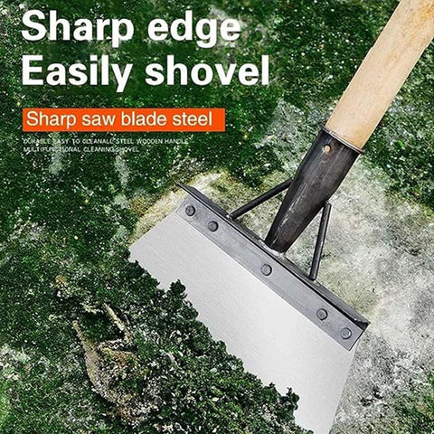 Outdoor Garden Cleaning Shovel Farm Agriculture Planting Shovel Weeding Tool - L