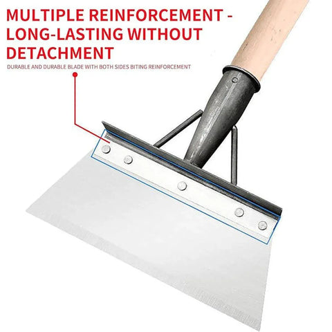 Outdoor Garden Cleaning Shovel Farm Agriculture Planting Shovel Weeding Tool - L