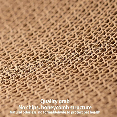 Premium Cat Scratching Board Bed Corrugated Paper Durable All Seasons Cat Toy - Replacement core * 2
