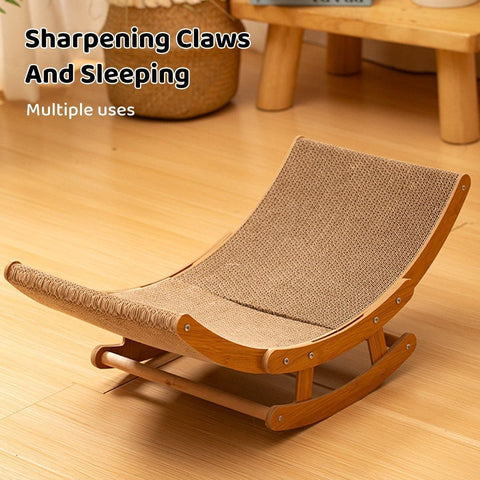 Premium Cat Scratching Board Bed Corrugated Paper Durable All Seasons Cat Toy - Replacement core * 2