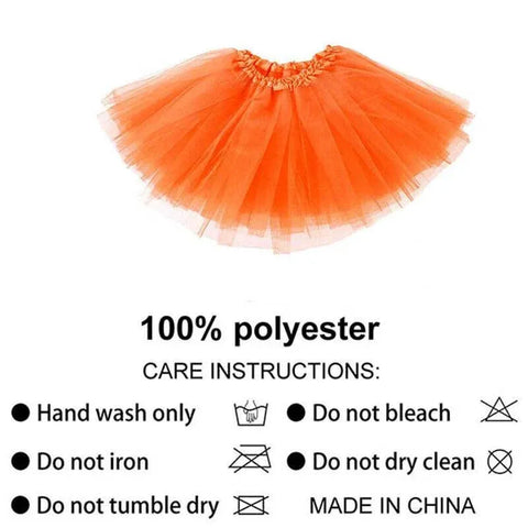 Girls Tutu Skirt Princess Dressup Party Costume Ballet Dancewear - White