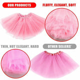 Girls Tutu Skirt Princess Dressup Party Costume Ballet Dancewear - White