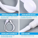 Pet Shower Spray  Hose Single Tap Sink Bath Washing Holder Dog Head  Attachment