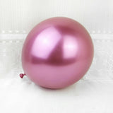 Metallic Latex Balloons 12 Inch Chrome Party Balloons for Birthday Wedding Decoration - Silver 50PCS
