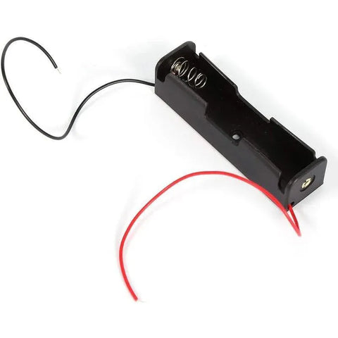 8 Pack 18650 Single Battery Holder Case Rechargeable 18650 Wire Lead Lithium