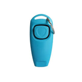 Dog Whistle and Clicker Set for Training Stop Barking Obedience Tool Combo - Sky Blue
