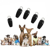 Dog Whistle and Clicker Set for Training Stop Barking Obedience Tool Combo - Sky Blue