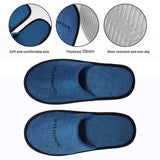 30 Pairs Hotel Guesthouse Hospitality Slippers for Household Comfort and Use - Blue