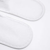 30 Pairs Hotel Guesthouse Hospitality Slippers for Household Comfort and Use - White