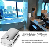 Stainless Steel Wall Mounted Soap Dispenser Hotel Bathroom Sanitizer Bottle - 800ML