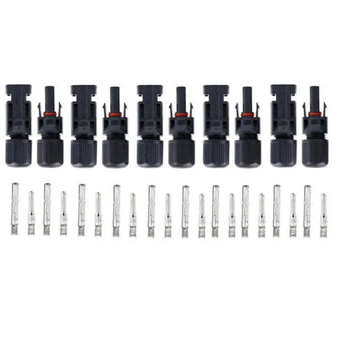 5-20 Pairs PV Connectors Solar Panel 30A Line Plug Socket Male Female IP67 - 5 Pairs