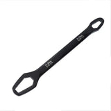 Universal Plum Screw Nuts Wrench 8-22mm Double Head Ratchet Spanner Repair Tools