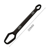 Universal Plum Screw Nuts Wrench 8-22mm Double Head Ratchet Spanner Repair Tools