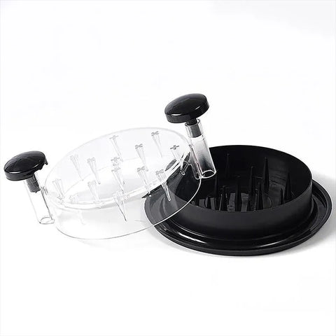 Chicken Breast Shredder Meat Mincer Tear Shredder Handheld Mincing Tool Kitchen - Red