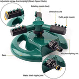 360° Rotating Garden Sprinkler Water Sprinkler Tool Grass Lawn Sprayer Watering