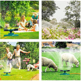 360° Rotating Garden Sprinkler Water Sprinkler Tool Grass Lawn Sprayer Watering