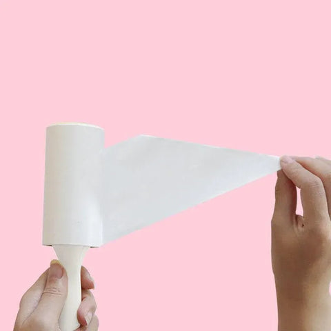 Lint Roller With Refills Sticky Remover Pet Dog Hair Clothes Sofa Dust Cleaning