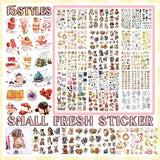 15-Style Creative Student Graffiti Sticker Set Small Fresh Sticker - F-Rabbit