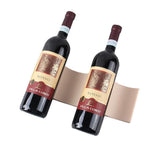 Fridge Organiser Wine Beer Stacking Bottle Rack Kitchen Space Saving Can Holder - Dark Blue