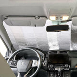 Car Windscreen Sun Shade Heat Reflective Windshield Front Rear Window Uv Block - 140*70