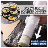 Sushi Roller Maker Tool with Tube Plunger DIY Bazooka Rice Mold for Home Kitchen