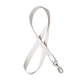 Neck Strap with Clip for ID Badge Name Tag Card Holder Lanyard - Beige Grey
