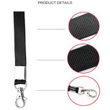 Neck Strap with Clip for ID Badge Name Tag Card Holder Lanyard - Dark Green