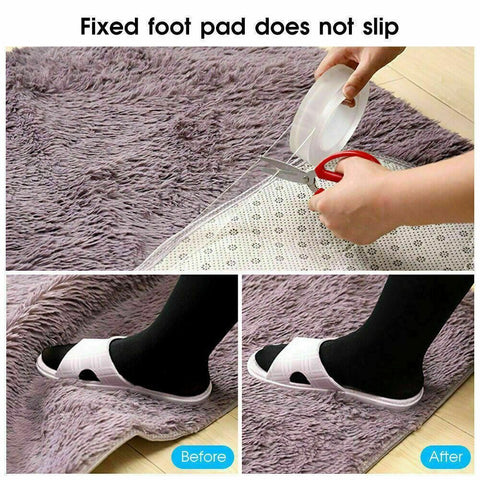 Double Sided Nano Tape Transparent Reusable Adhesive Gel Grip for Home Office - 5cm*3m*2mm (1 Unit)