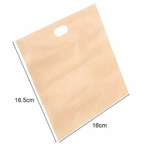 10-50Pcs Reusable Gluten-Free Toaster Bags for Sandwich Toasting - 10PCS
